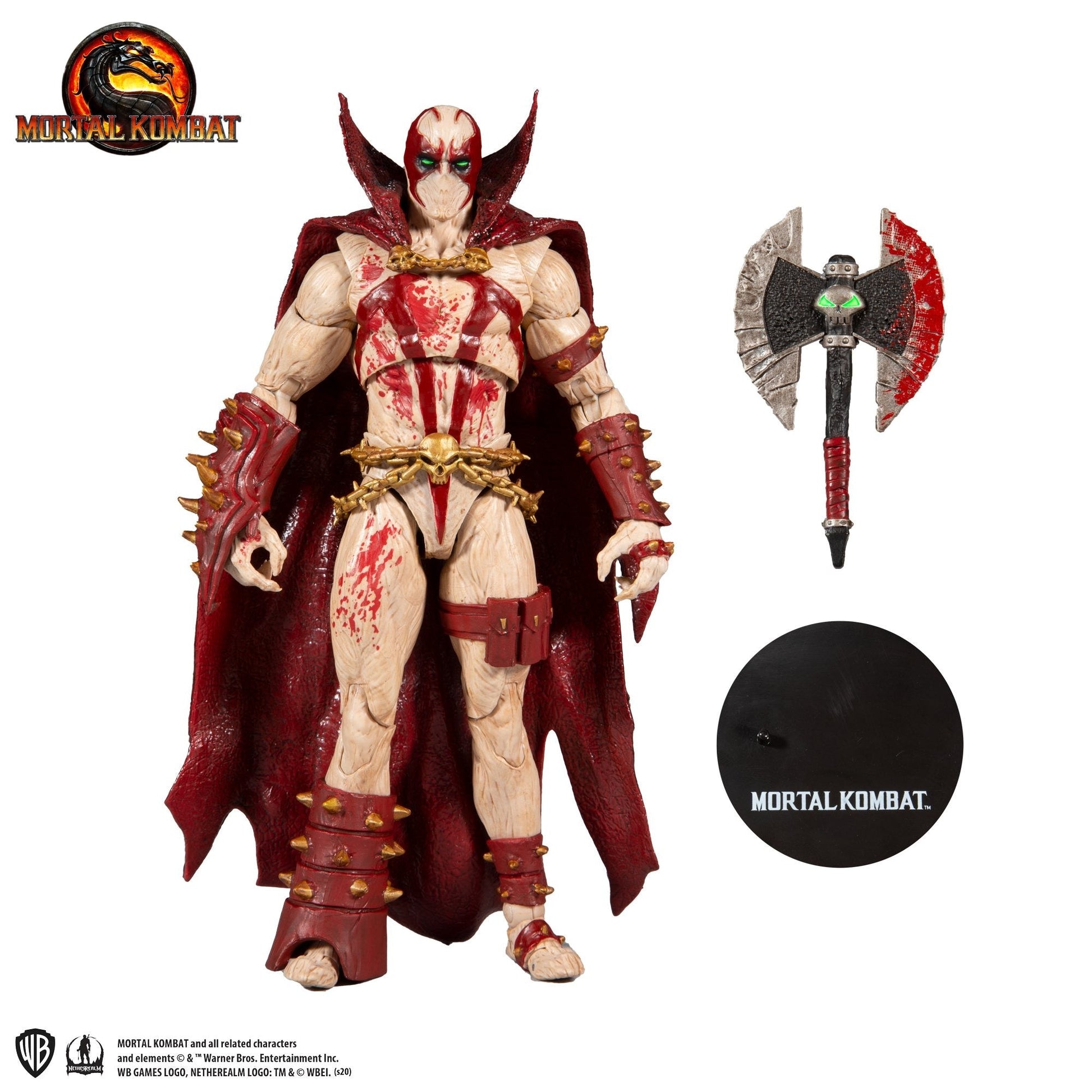 Mortal Kombat Bloody Spawn Blood Feud Hunter 7" Action Figure - GeekCore