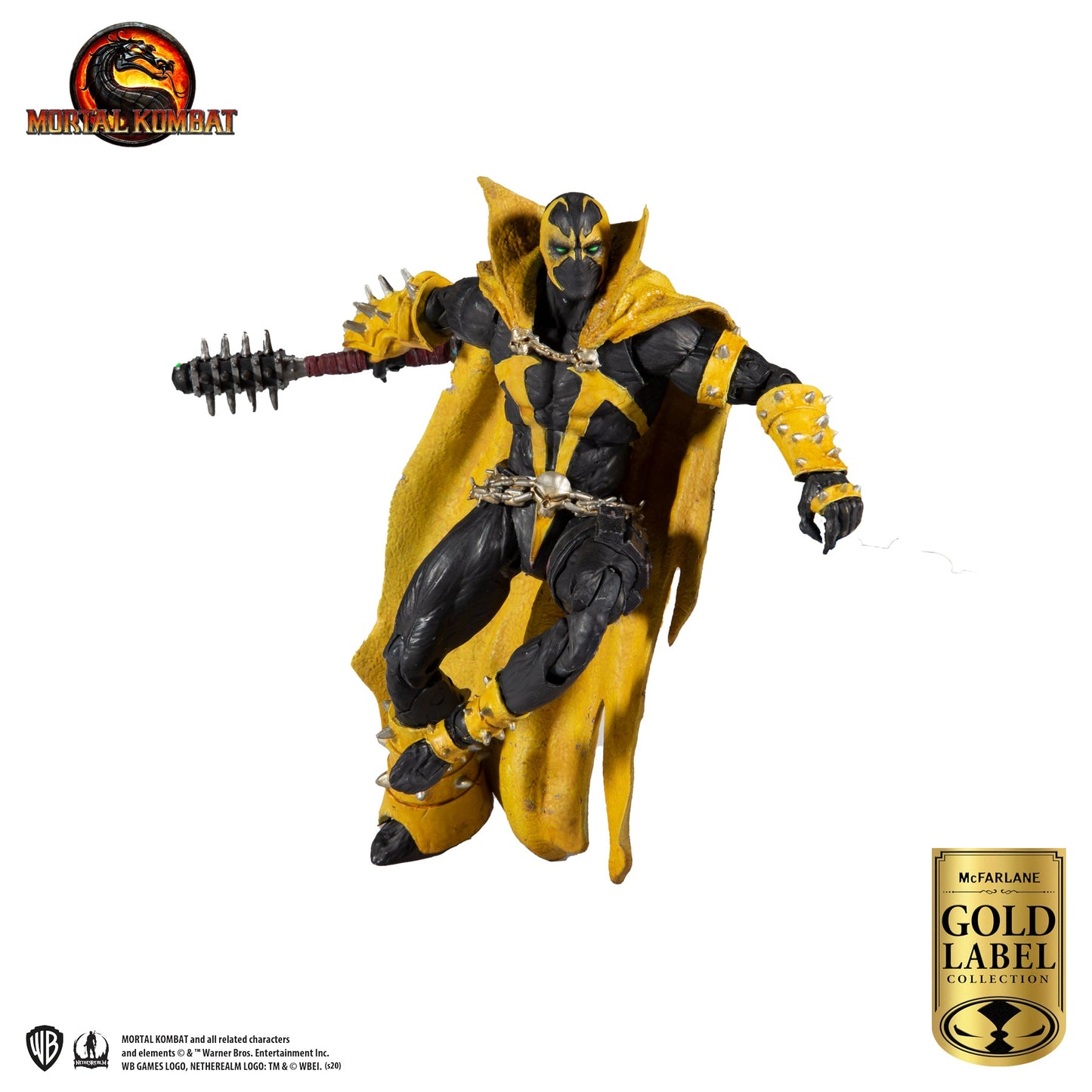 Mortal Kombat Curse of Apocalypse Spawn 7" Action Figure - GeekCore