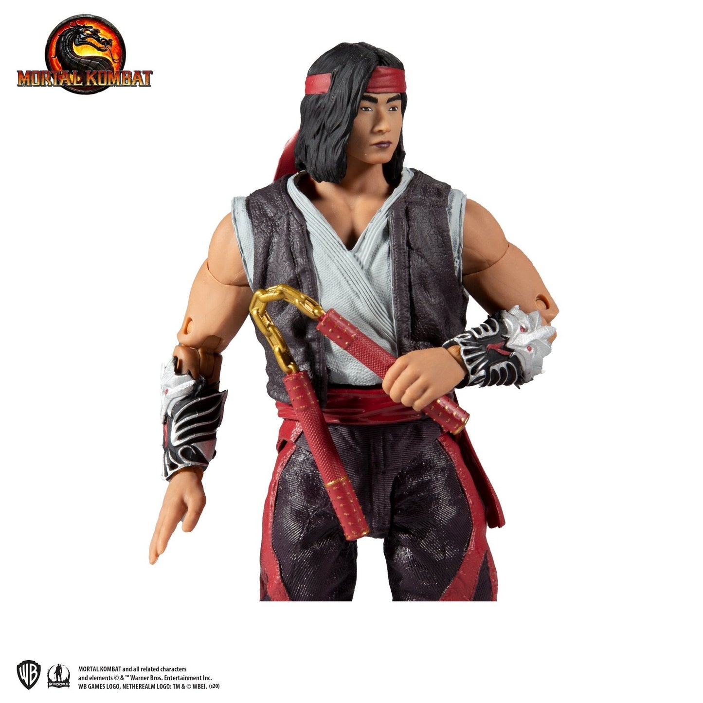 Mortal Kombat Liu Kang 7" Action Figure - GeekCore