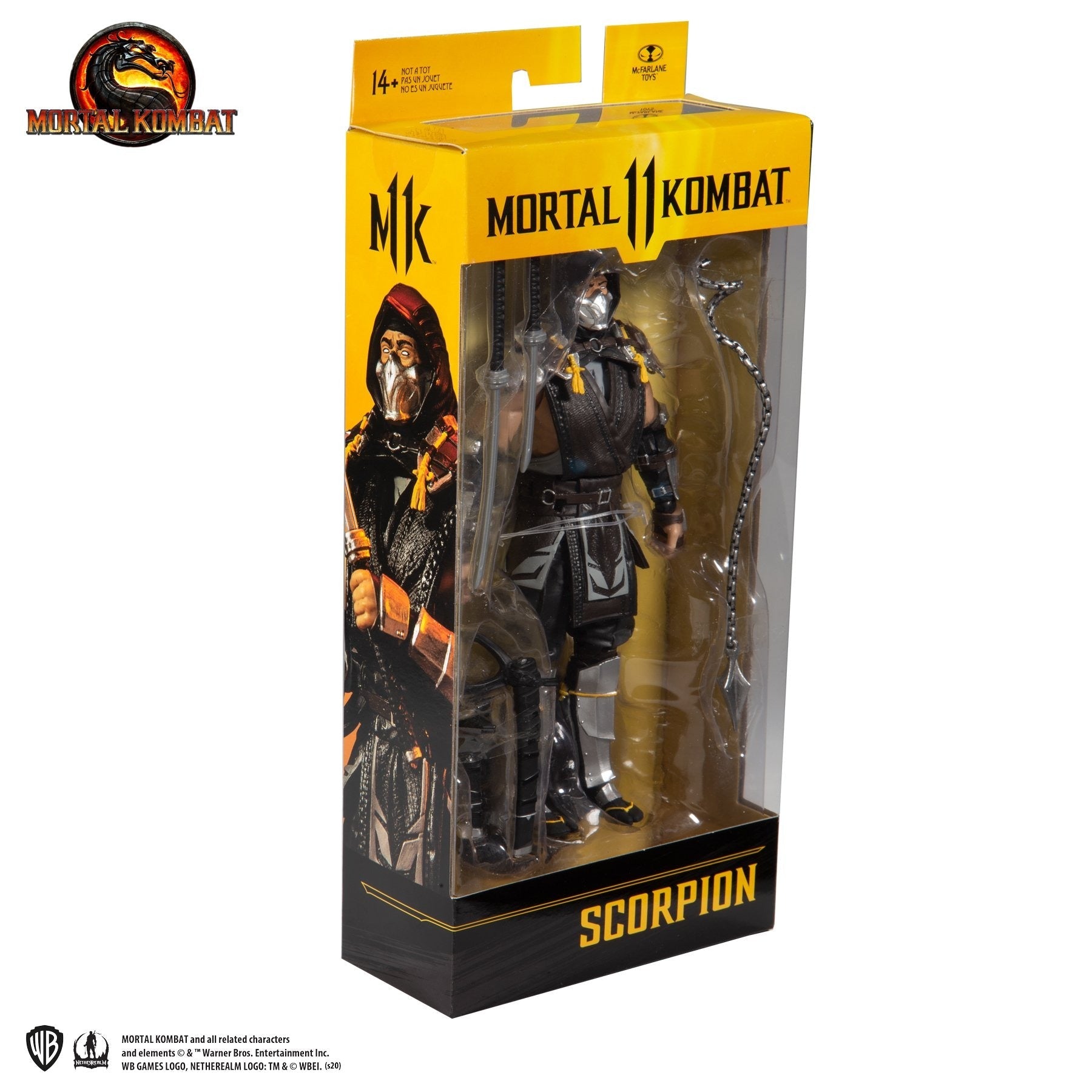 Mortal Kombat Scorpion 7" Action Figure - GeekCore