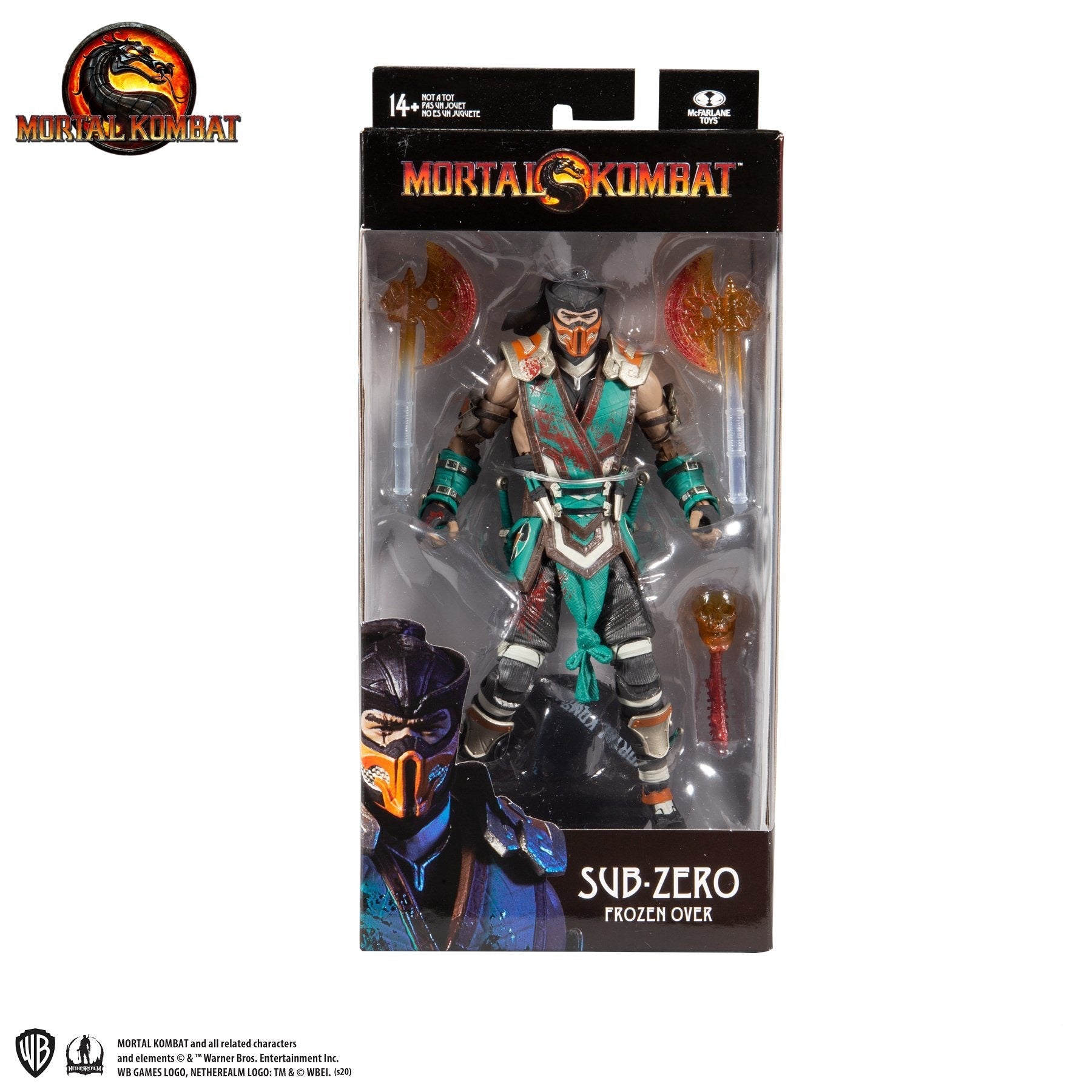 Mortal Kombat Sub - Zero Frozen Over 7" Action Figure - GeekCore