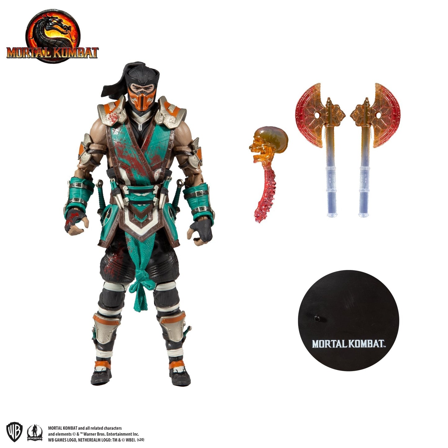 Mortal Kombat Sub - Zero Frozen Over 7" Action Figure - GeekCore