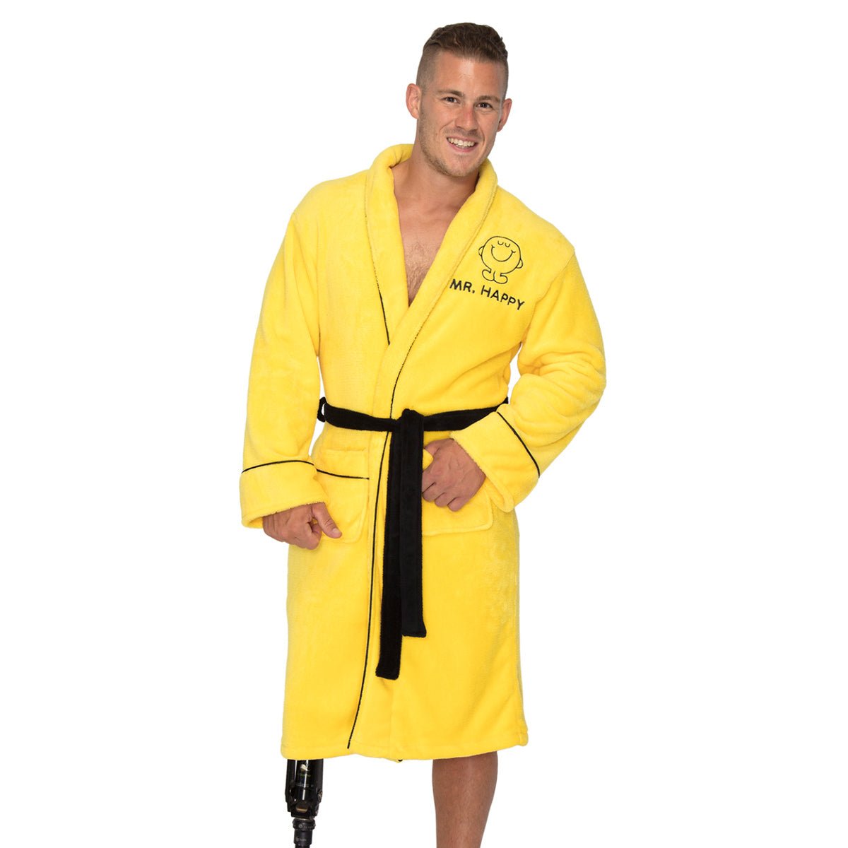 Mr. Men and Little Miss - Mr Happy Bathrobe - GeekCore