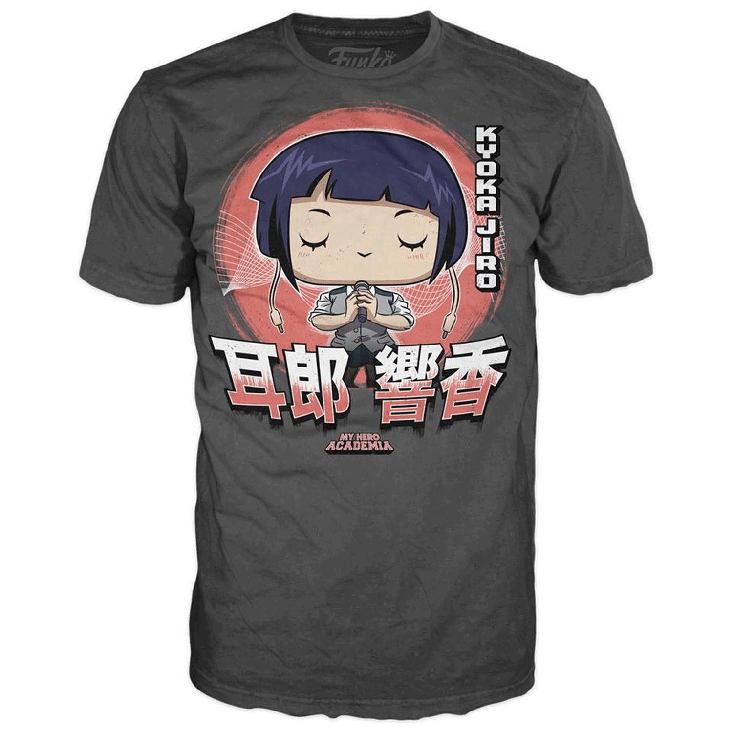 My Hero Academia Jirou with Microphone Pop! Vinyl and Tee Set - GeekCore