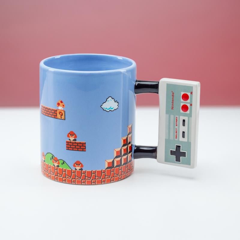 Nintendo NES Controller Shaped Mug - GeekCore