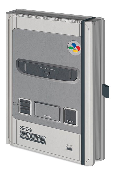 Nintendo SNES Premium Notebook - GeekCore