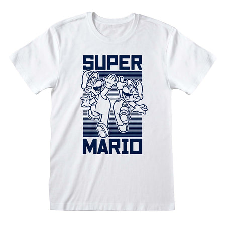 Nintendo Super Mario - High Five T - Shirt - GeekCore