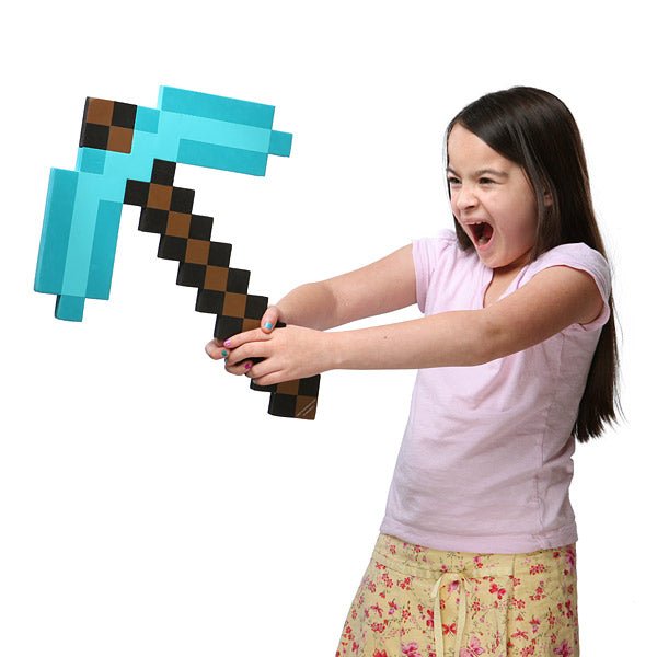Official Minecraft Diamond Pickaxe - GeekCore