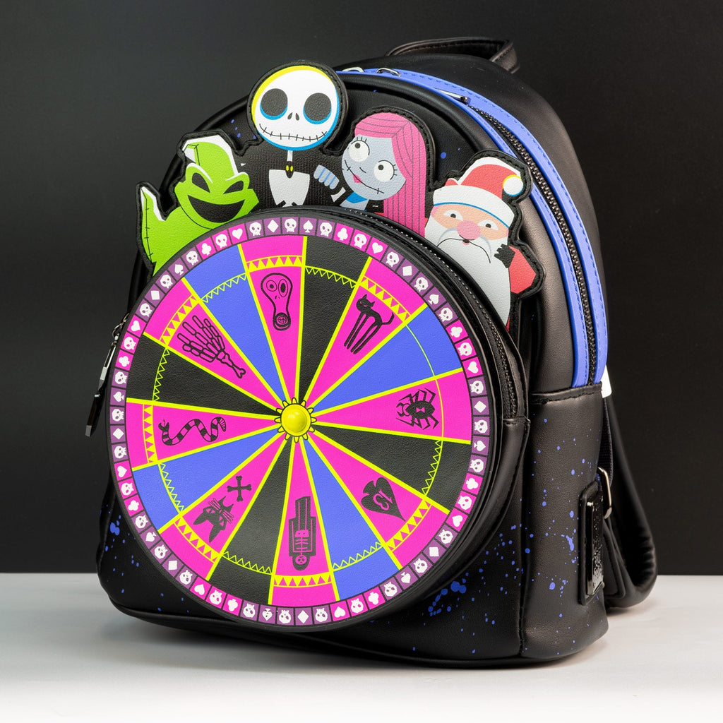 [OUTLET] Loungefly x Disney Nightmare Before Christmas Oogie Boogie Wheel Mini Backpack - GeekCore