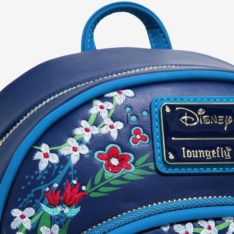 [OUTLET] Loungefly x Disney Sleeping Beauty Floral Scene Mini Backpack - GeekCore