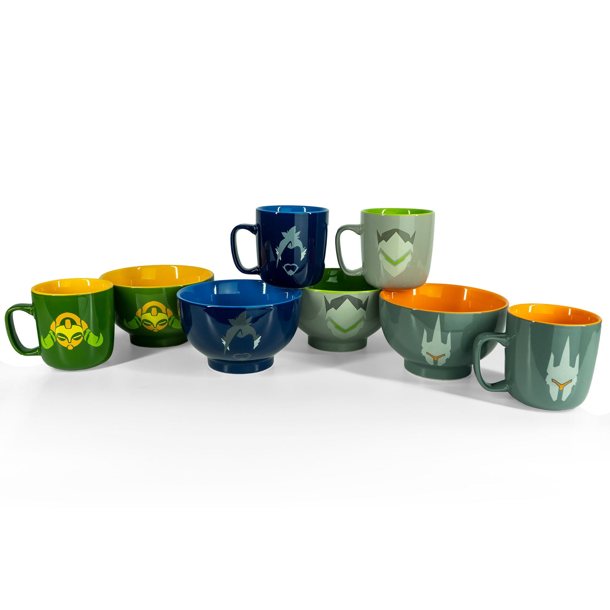 Overwatch 8 Piece Ceramic Breakfast Set - GeekCore