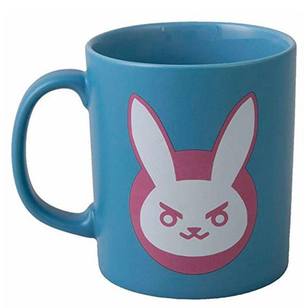 Overwatch D.Va Bunny Blue Ceramic Mug - GeekCore