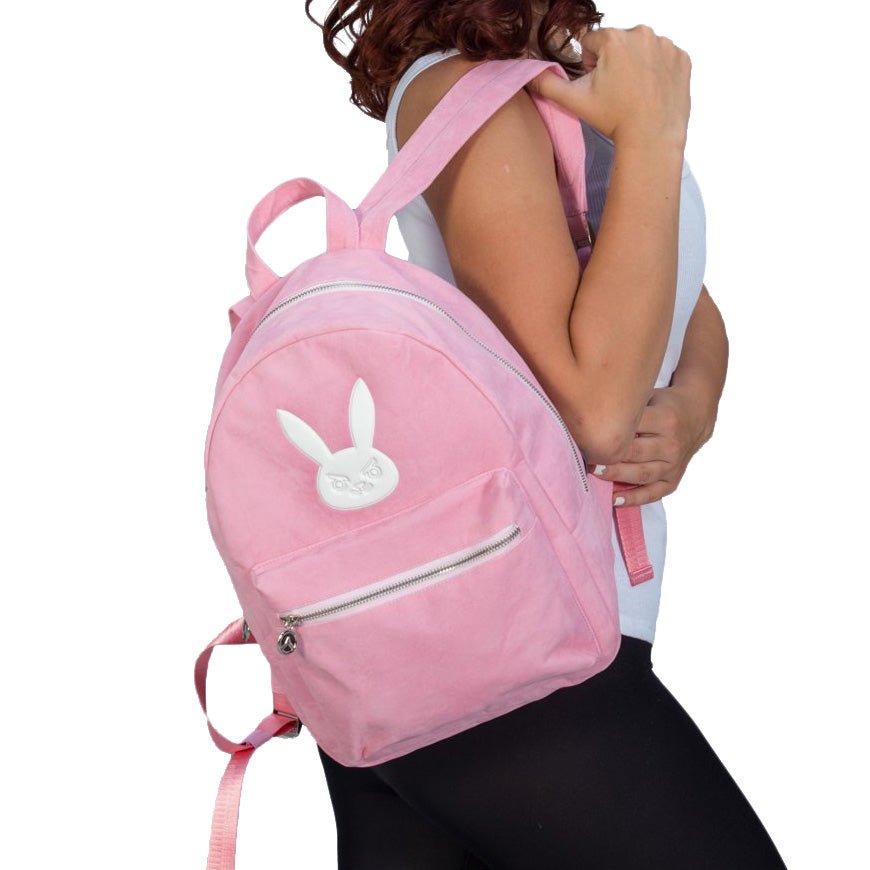 Overwatch D.Va Hero Velvet Backpack - GeekCore