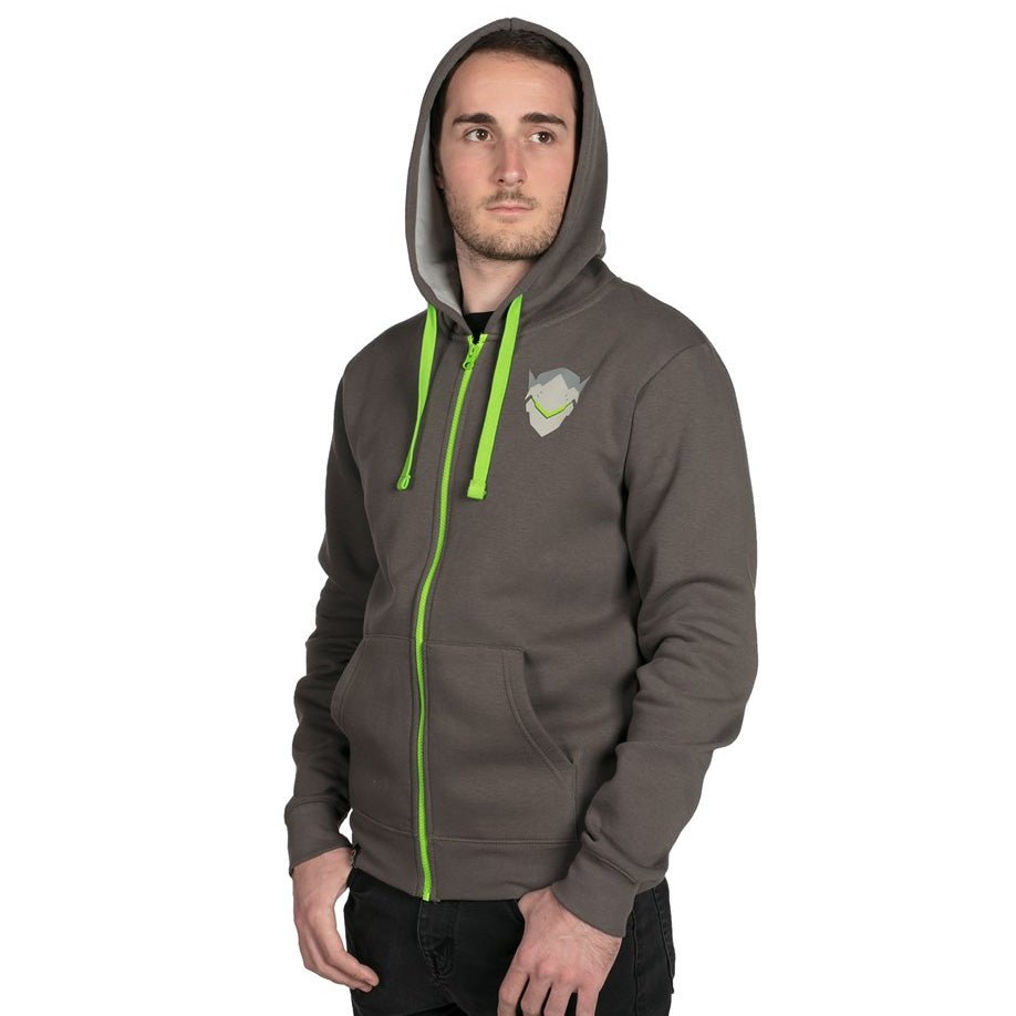 Overwatch Genji Zip - Up Hoodie - GeekCore