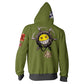 Overwatch Junkrat Zip - Up Hoodie - GeekCore