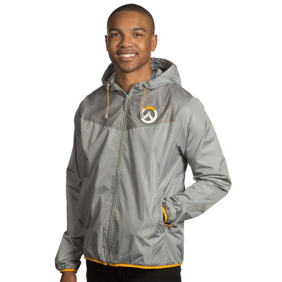 Overwatch Logo Windbreaker Jacket - GeekCore
