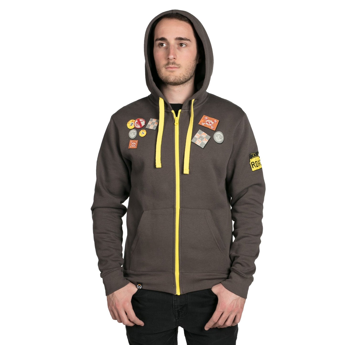 Overwatch Roadhog Zip - Up Hoodie - GeekCore