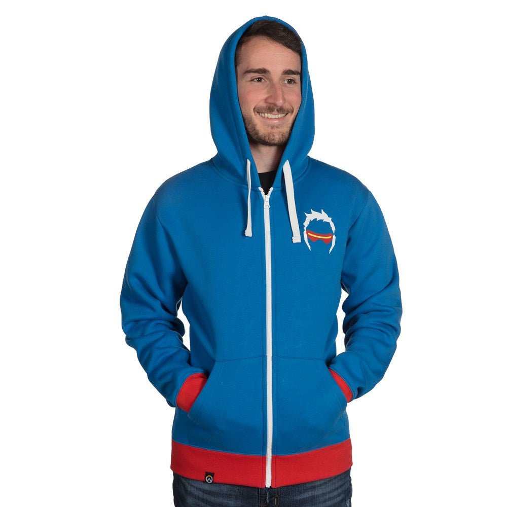 Overwatch Soldier: 76 Zip - Up Hoodie - GeekCore