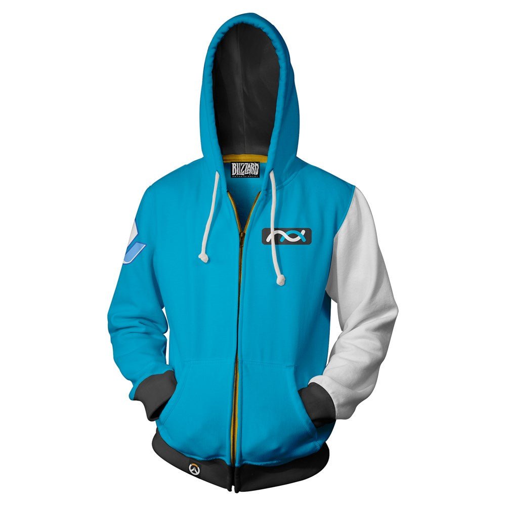 Overwatch Symmetra Zip - Up Hoodie - GeekCore