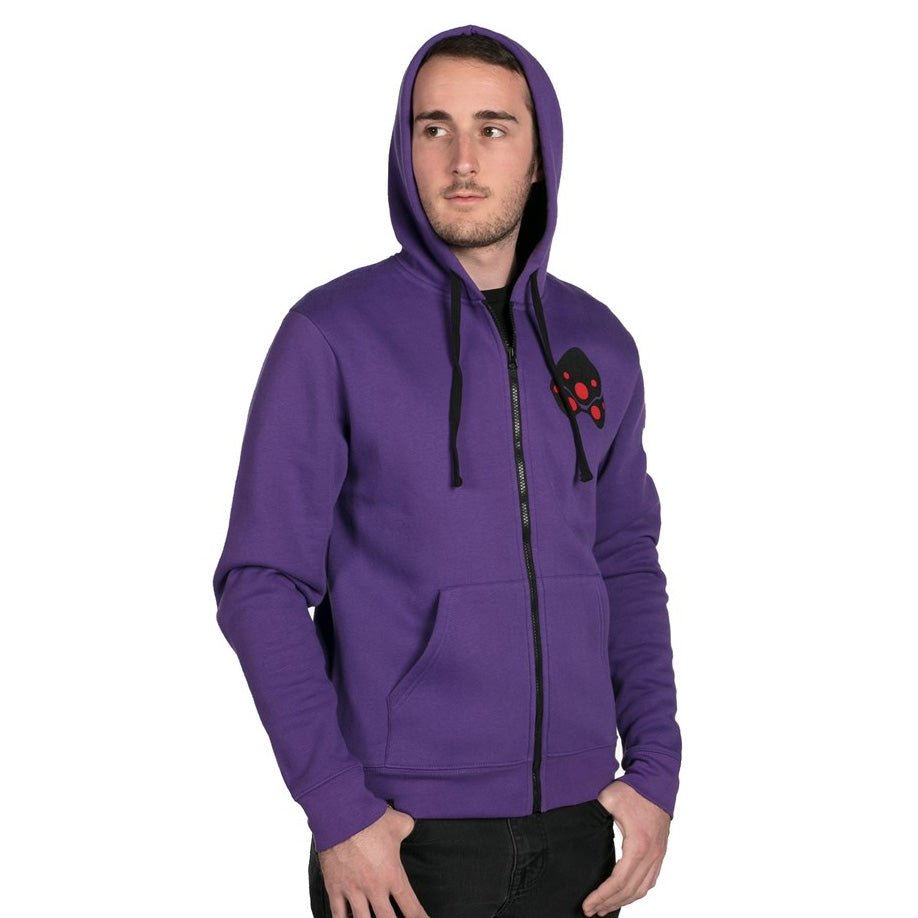 Overwatch Widowmaker Zip - Up Hoodie - GeekCore