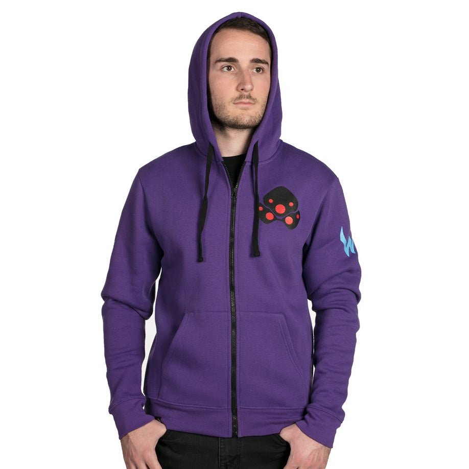 Overwatch Widowmaker Zip - Up Hoodie - GeekCore