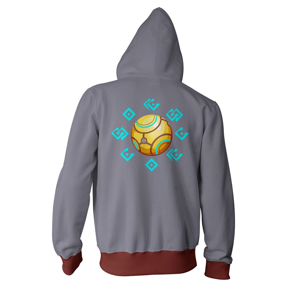Overwatch Zenyatta Zip - Up Hoodie - GeekCore