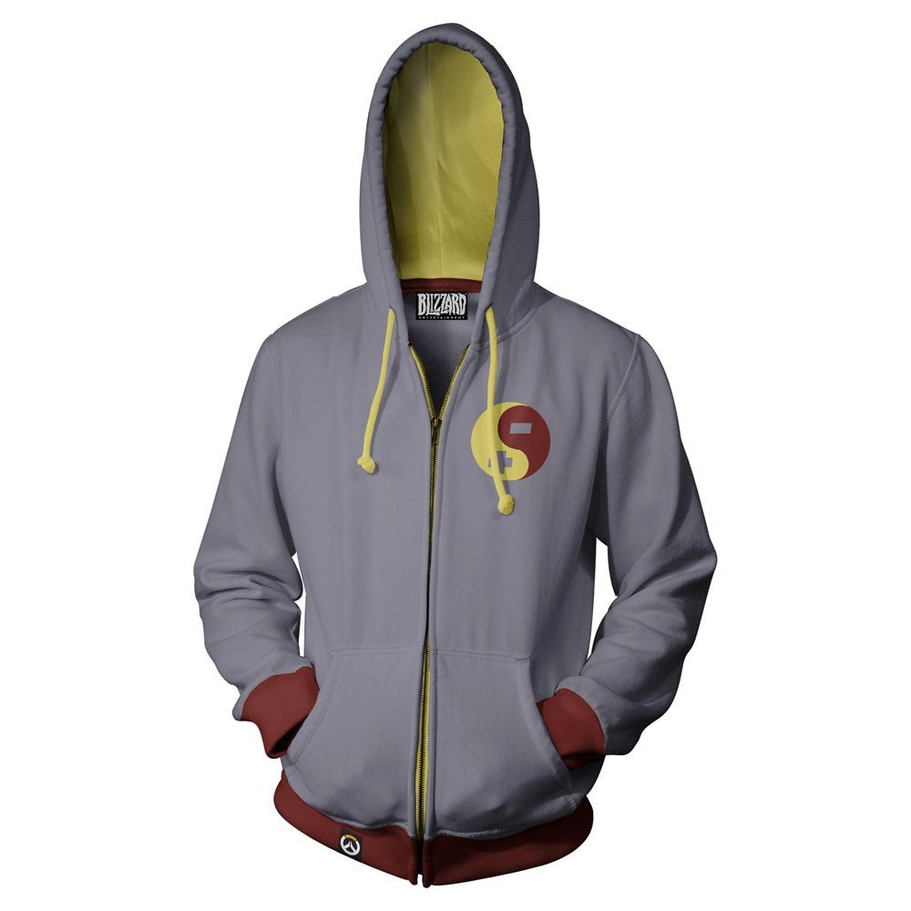 Overwatch Zenyatta Zip - Up Hoodie - GeekCore