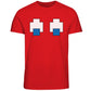 Pac - Man Blinky Eyes T - Shirt - GeekCore