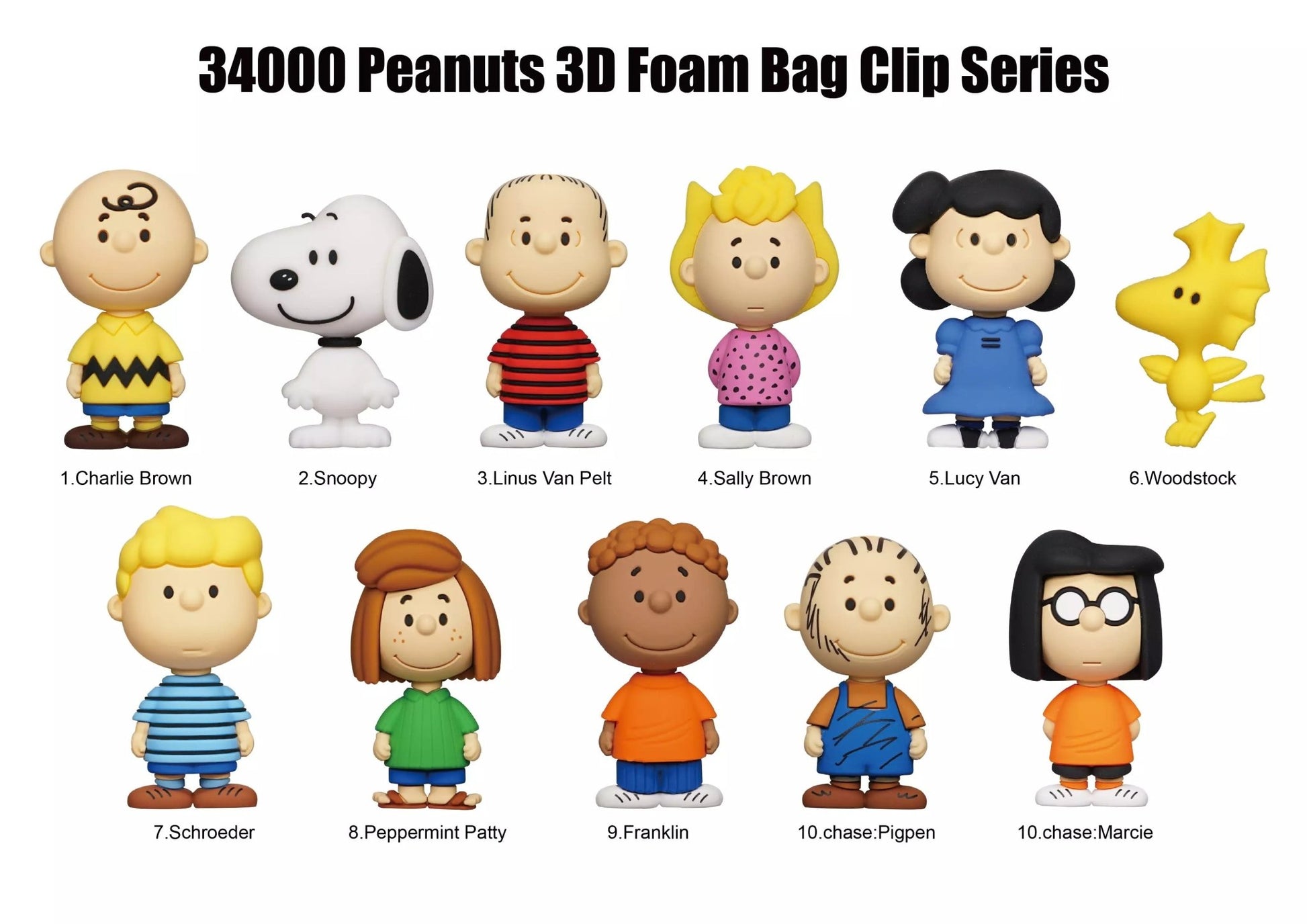 Peanuts Snoopy Series 1 Blind Bag Mystery Bag Clip - GeekCore