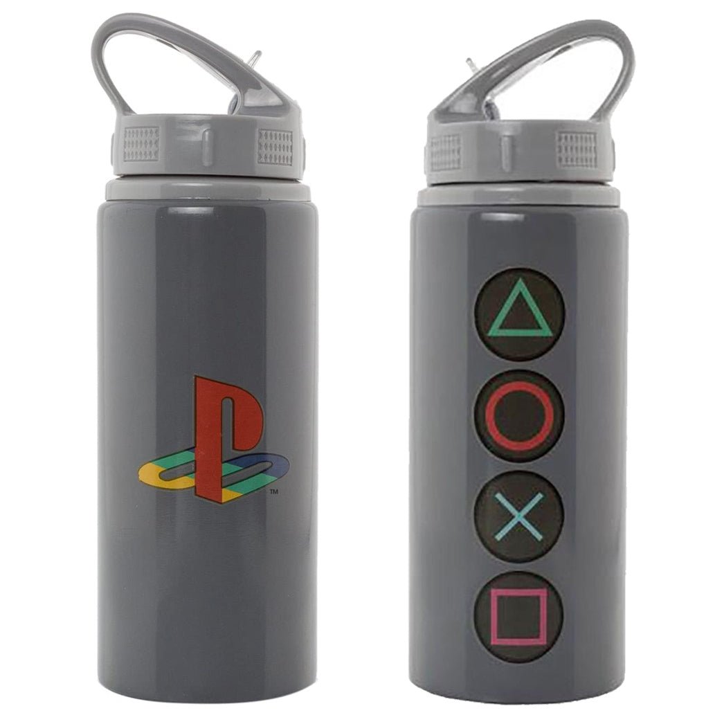 Playstation Aluminium Drinks Bottle - GeekCore