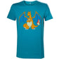 Pokemon Charizard Character Turquoise T - Shirt - GeekCore
