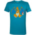 Pokemon Charizard Character Turquoise T - Shirt - GeekCore