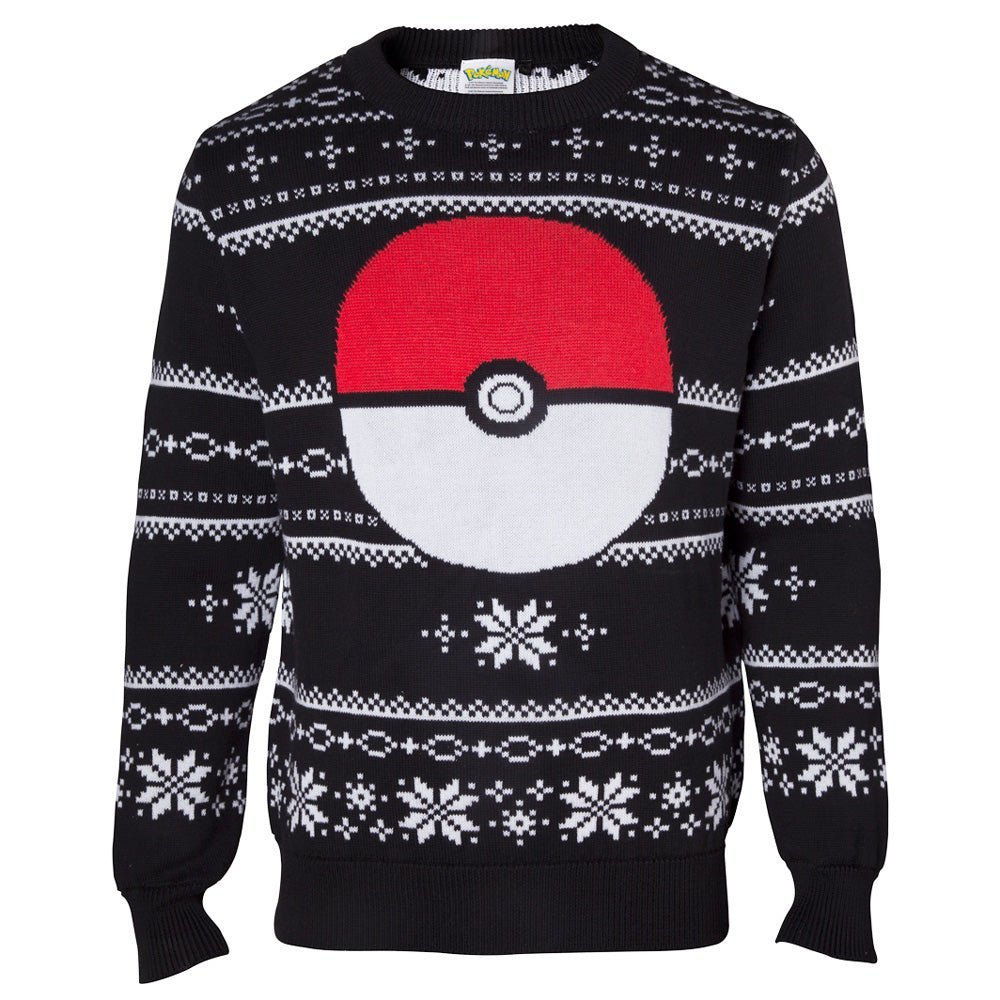 Pokémon Knitted Christmas Jumper - GeekCore