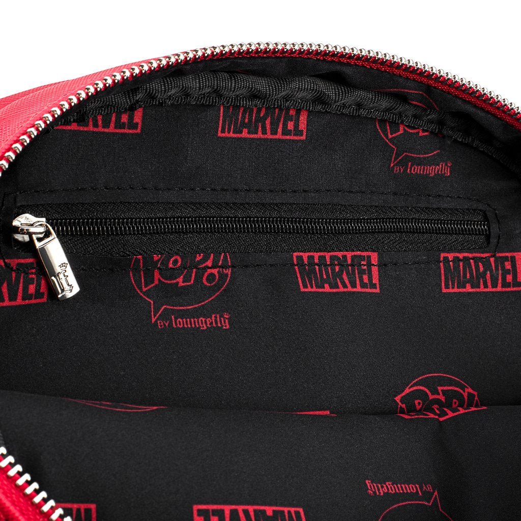 Pop! by Loungefly x Marvel Spider - Man Pin Collector Crossbody Bag - GeekCore