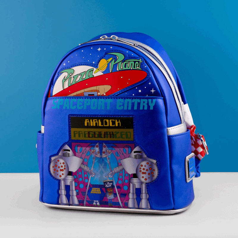 Loungefly x Disney Pixar Toy Story Pizza Planet Space Entry Mini Backpack