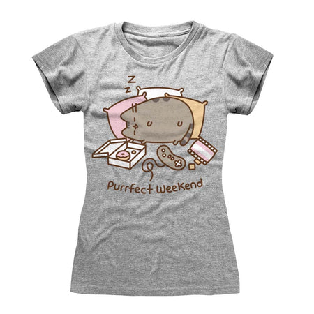 Pusheen Purrfect Weekend T - Shirt - GeekCore