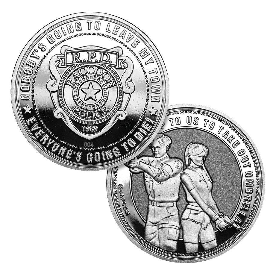 Resident Evil 2 Limited Edition Collectors Coin - GeekCore