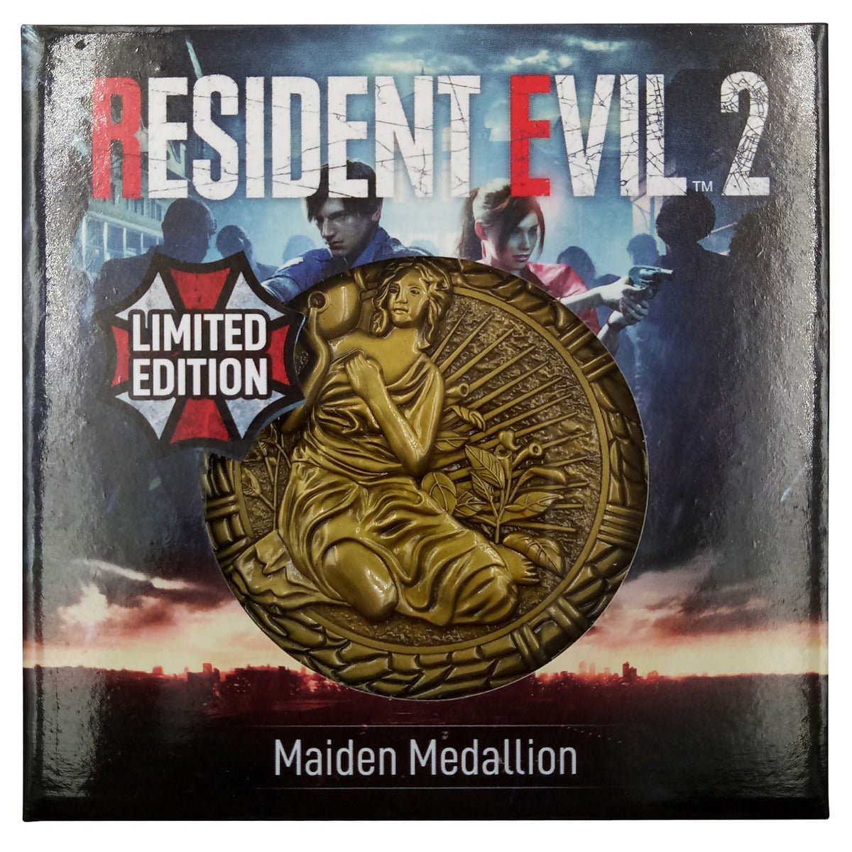 Resident Evil 2 Limited Edition Replica Medallion - Maiden - GeekCore