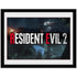Resident Evil 2 Logo Framed 16 x 12 Inches Print - GeekCore