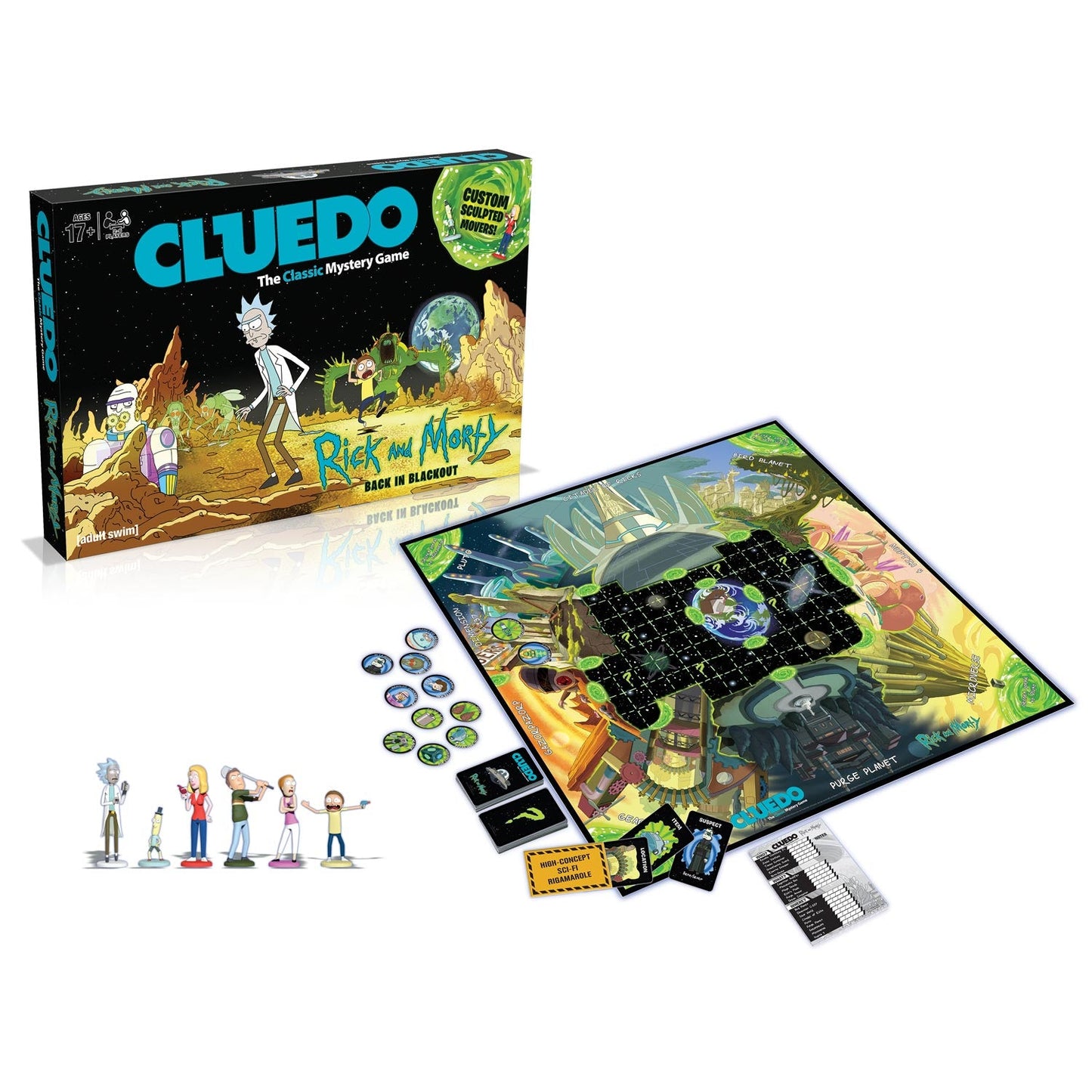Rick and Morty Cluedo - GeekCore