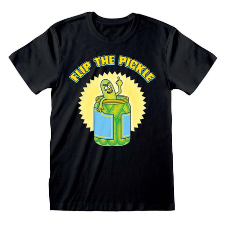 Rick and Morty Flip The Pickle T - Shirt - GeekCore