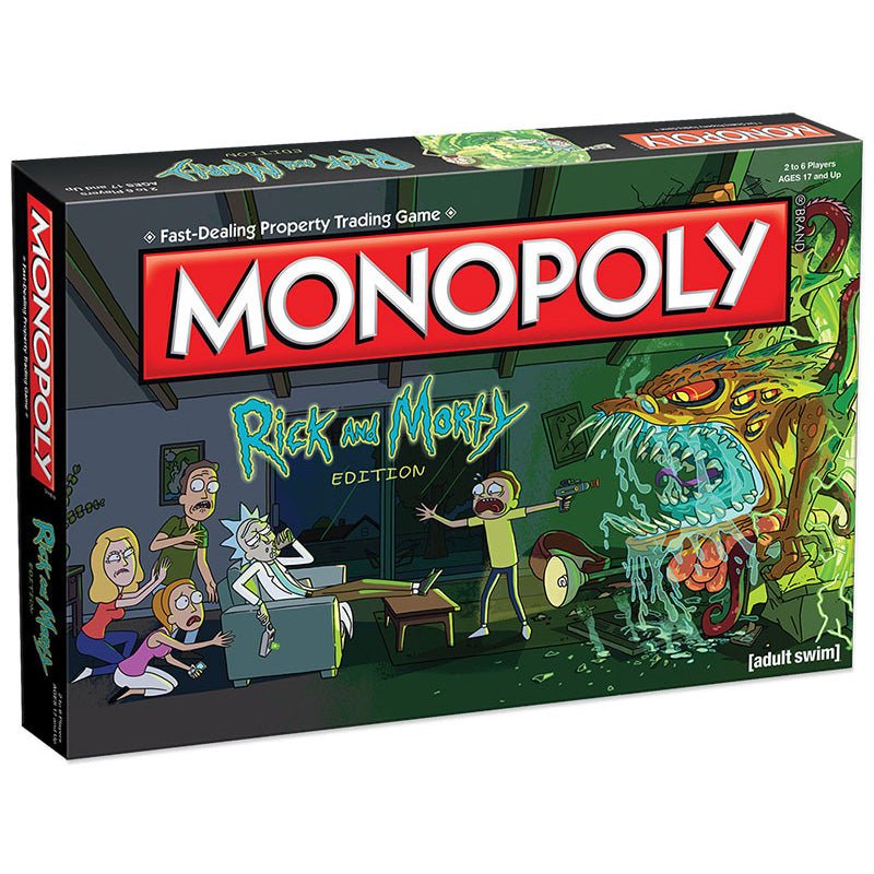 Rick and Morty Monopoly - GeekCore