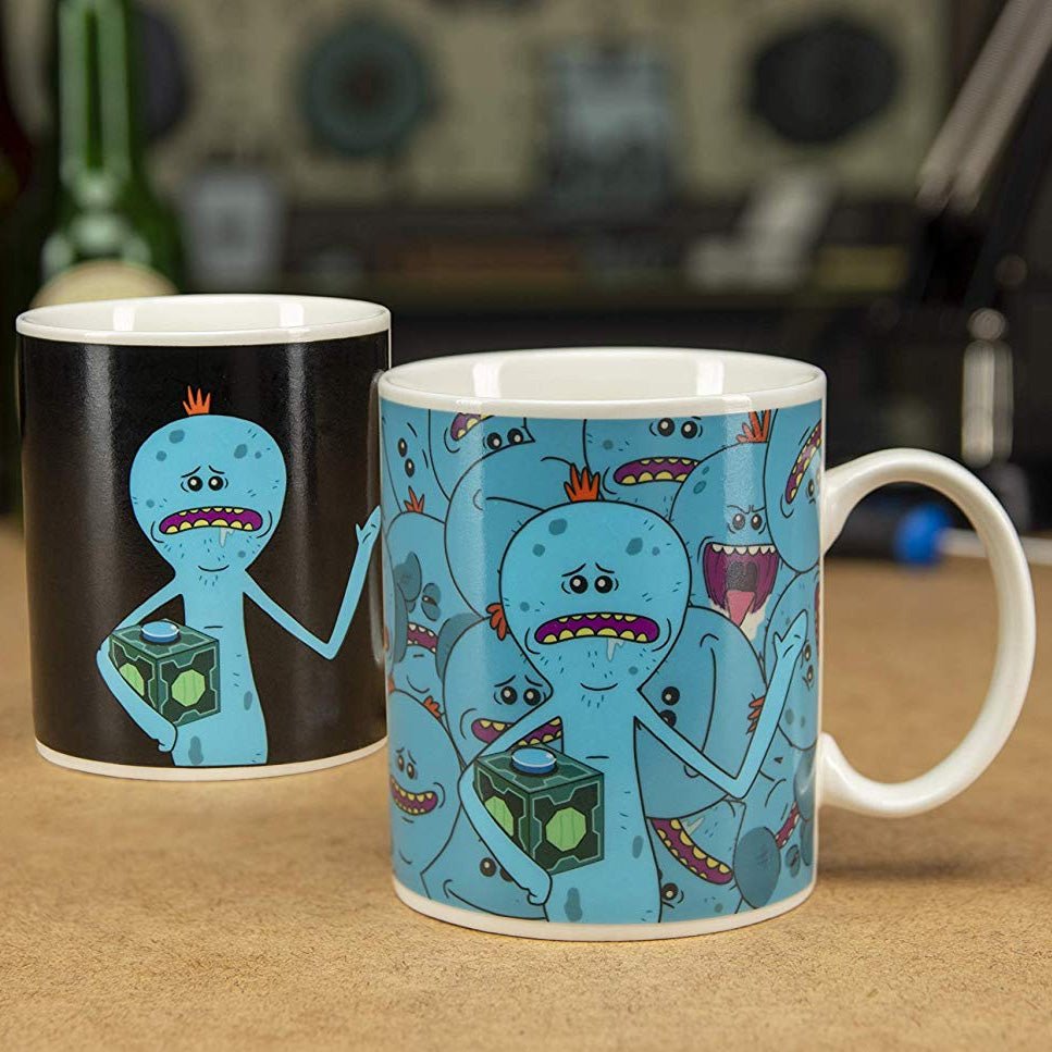 Rick and Morty Mr Meeseeks Heat Changing Mug - GeekCore