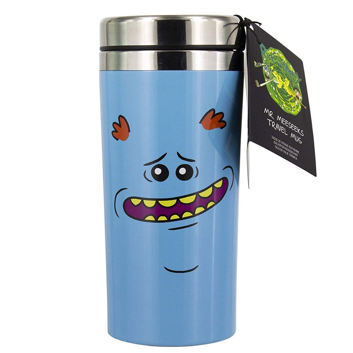 Rick and Morty Mr Meeseeks Travel Mug - GeekCore