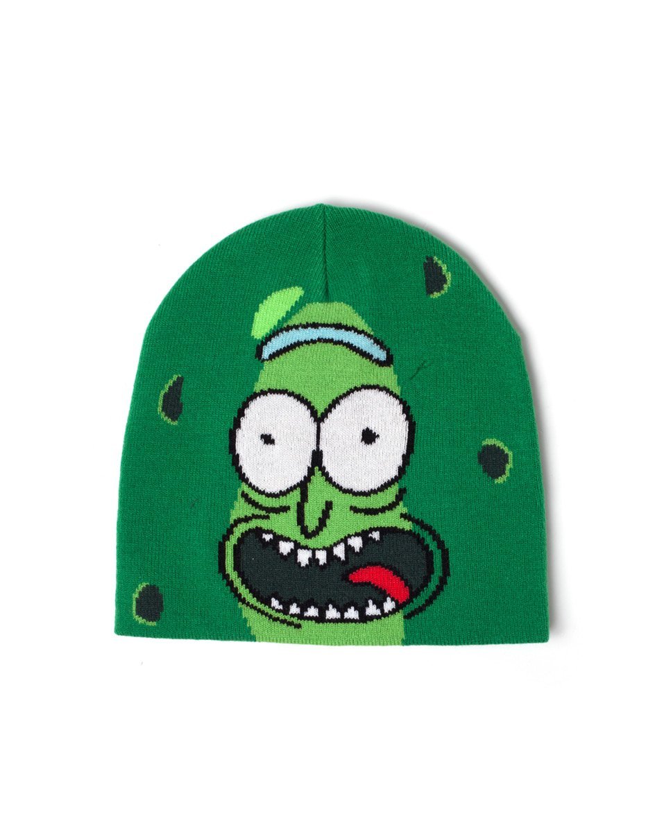 Rick and Morty Pickle Rick Beanie - GeekCore