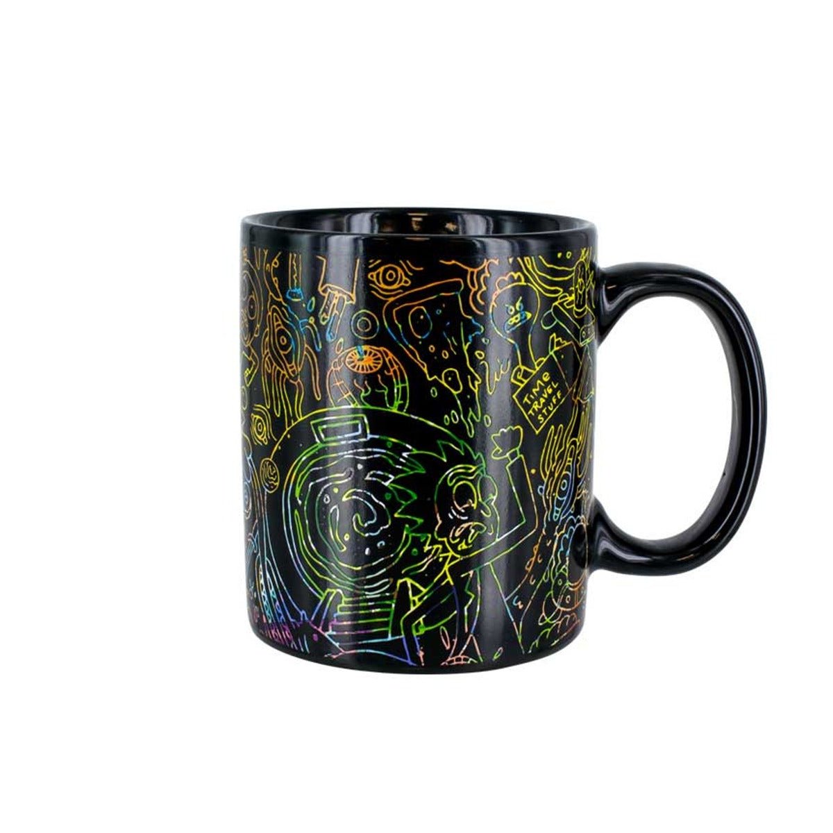 Rick and Morty Portal Heat Changing Mug - GeekCore