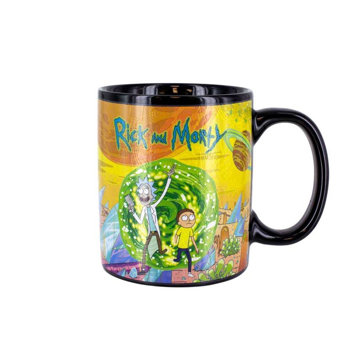 Rick and Morty Portal Heat Changing Mug - GeekCore