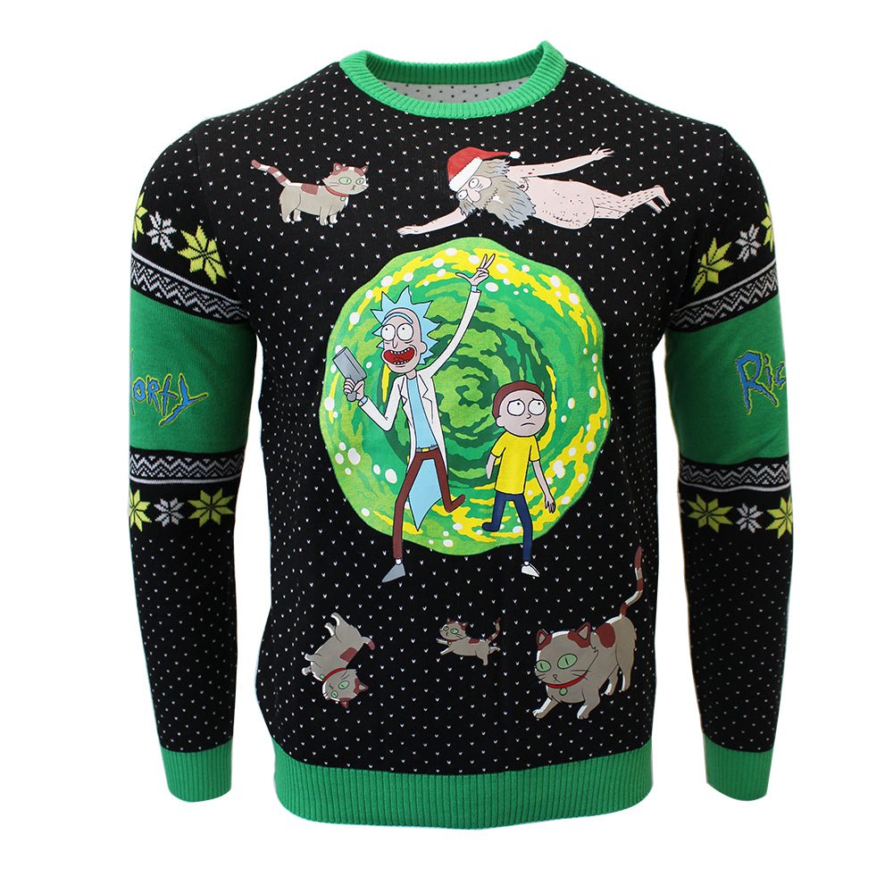 Rick and Morty Christmas Jumpers