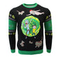 Rick and Morty Portal Knitted Christmas Jumper / Sweater - GeekCore