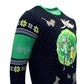 Rick and Morty Portal Knitted Christmas Jumper / Sweater - GeekCore